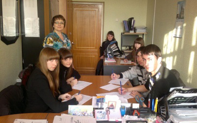 Школьники приняли участие в профориентационной акции «Выбор-2012»